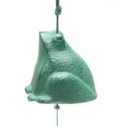 MIYA Company Wind Chime Frog Green