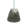 MIYA Company Wind Chime Owl Brown