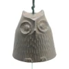 MIYA Company Wind Chime Owl Brown 2-1/2"