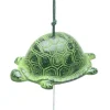 MIYA Company Wind Chime Turtle Green 1-1/2"