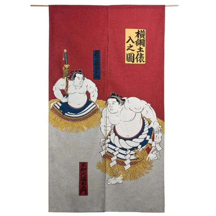 MIYA Company Yokozuna Red Noren